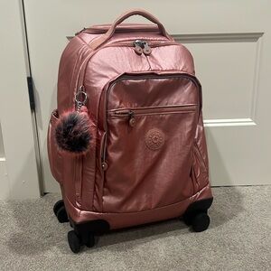 Kipling Zia 15” Laptop Rolling Backpack/Carry-On Bag